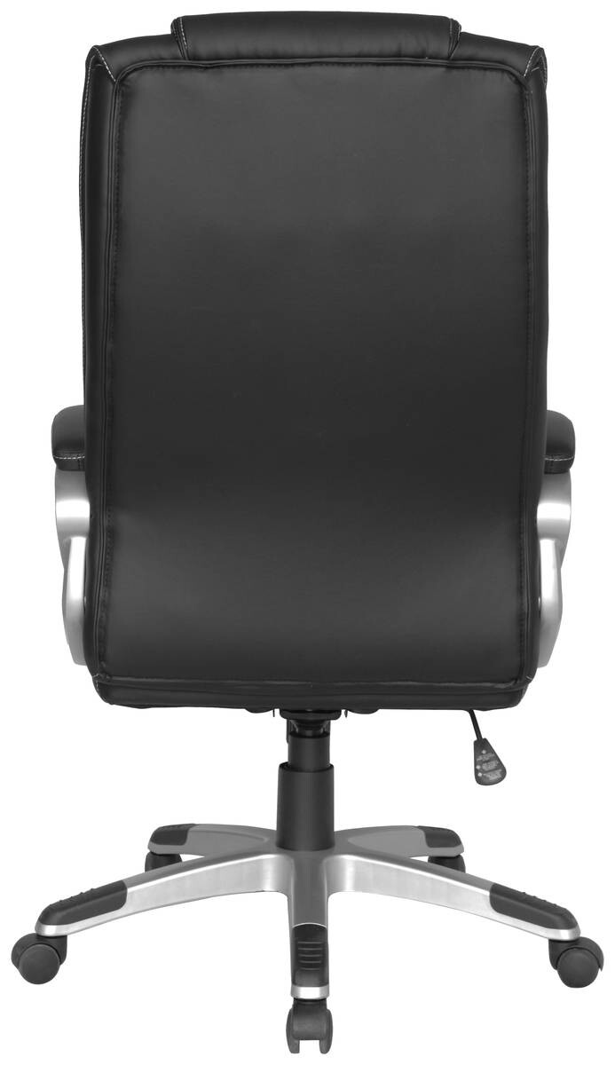 XXL-Chefsessel DEREK-XXL schwarz schwarz Kunstleder Kunststoff