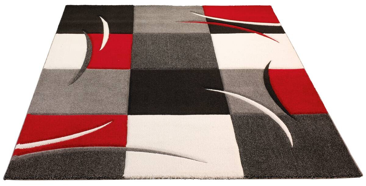 Webteppich Casino rot B/L: ca. 60x110 cm