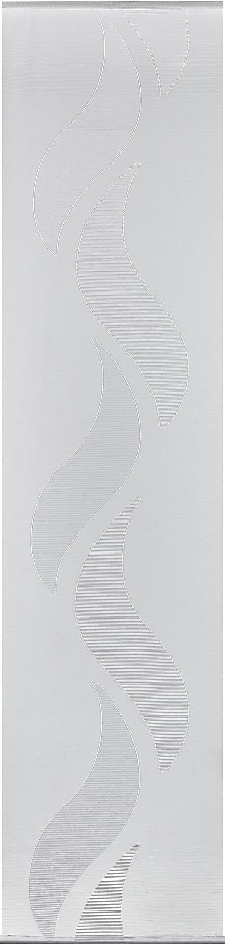 POCOline Schiebevorhang Flavio weiß B/L: ca. 60x245 cm