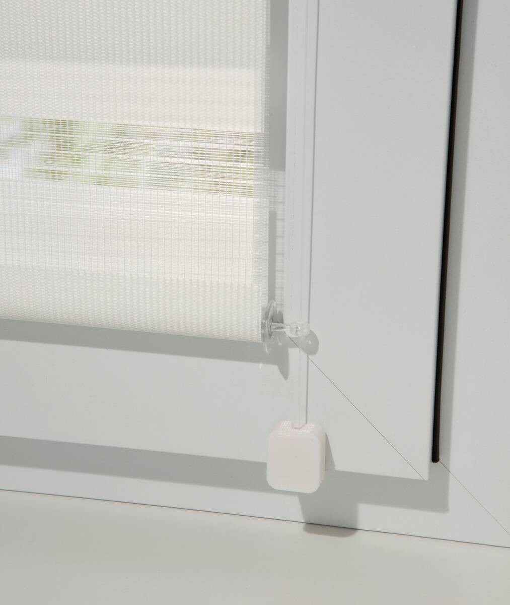 Boviva Doppelrollo weiß B/L: ca. 40x150 cm