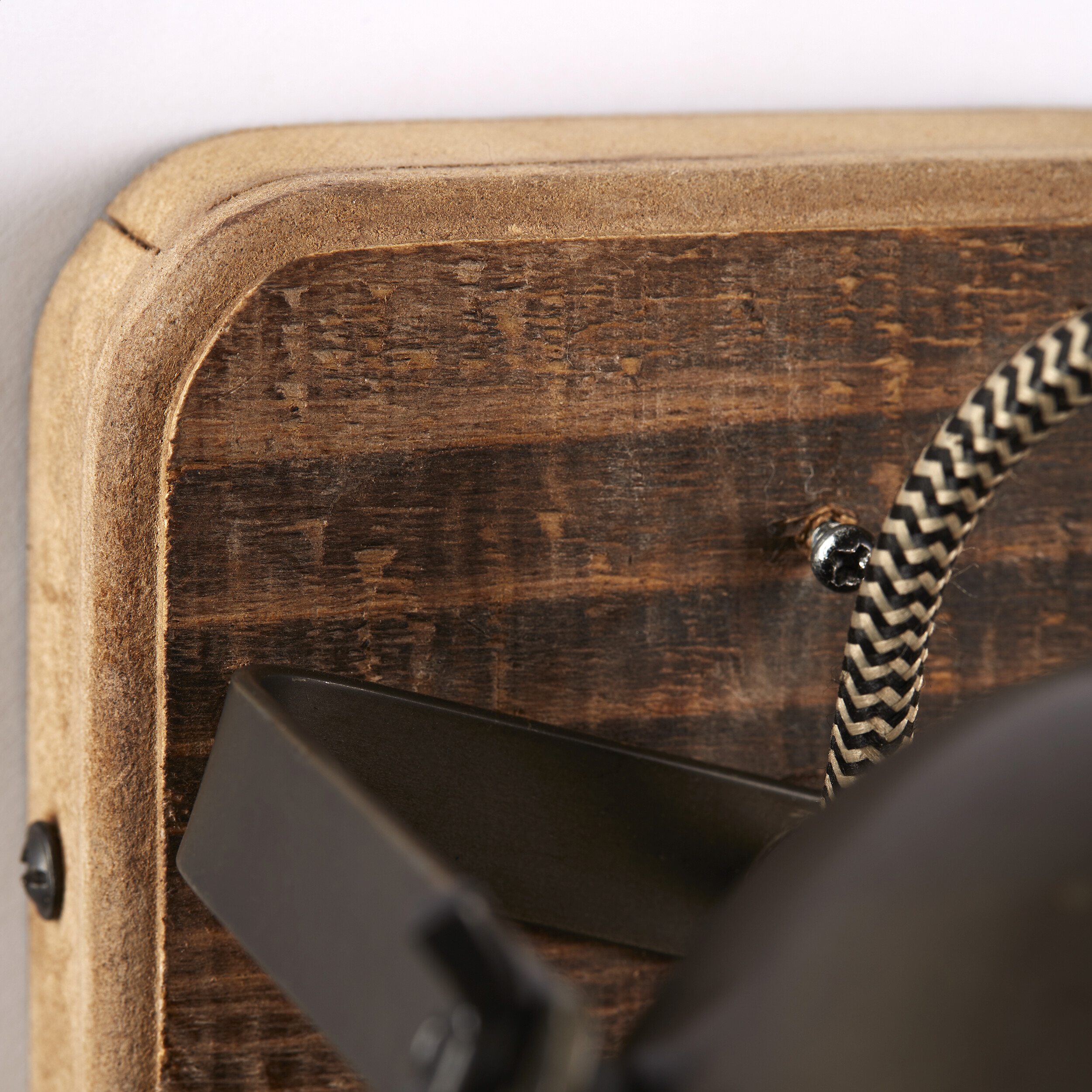 Brilliant Spot Carmen Wood 72010/84 braun Metall Holz B/H/T: ca. 12x12,5x9 cm GU10 1 Brennstellen