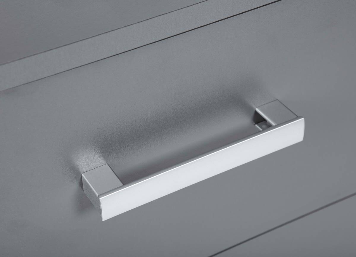 Kommode Elenzio Grafitgrau Optik B/H/T: ca. 41,2x50,8x40 cm