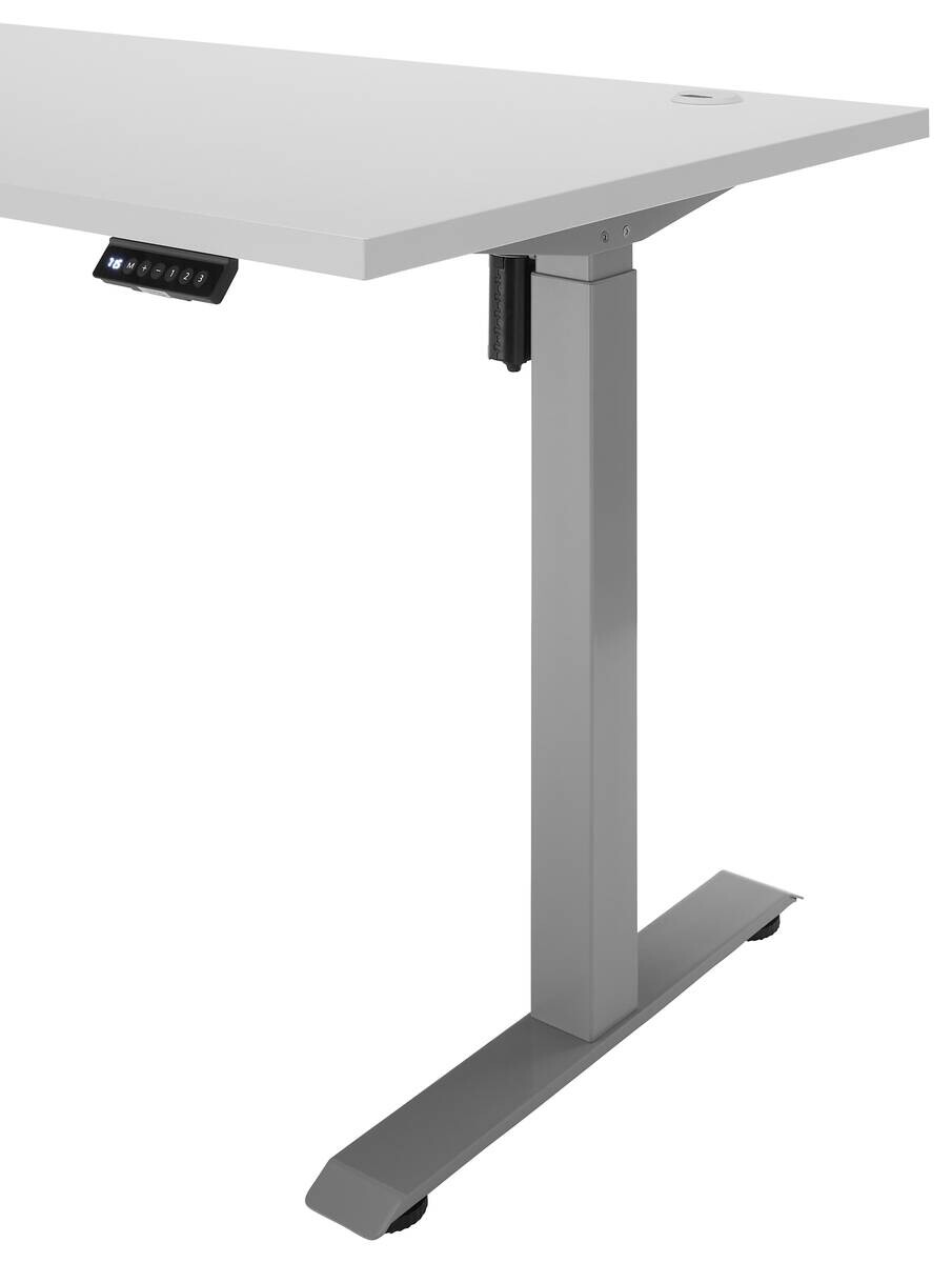 höhenverstellbarer Schreibtisch Pronto 2 weiß B/H/T: ca. 160x75x77 cm