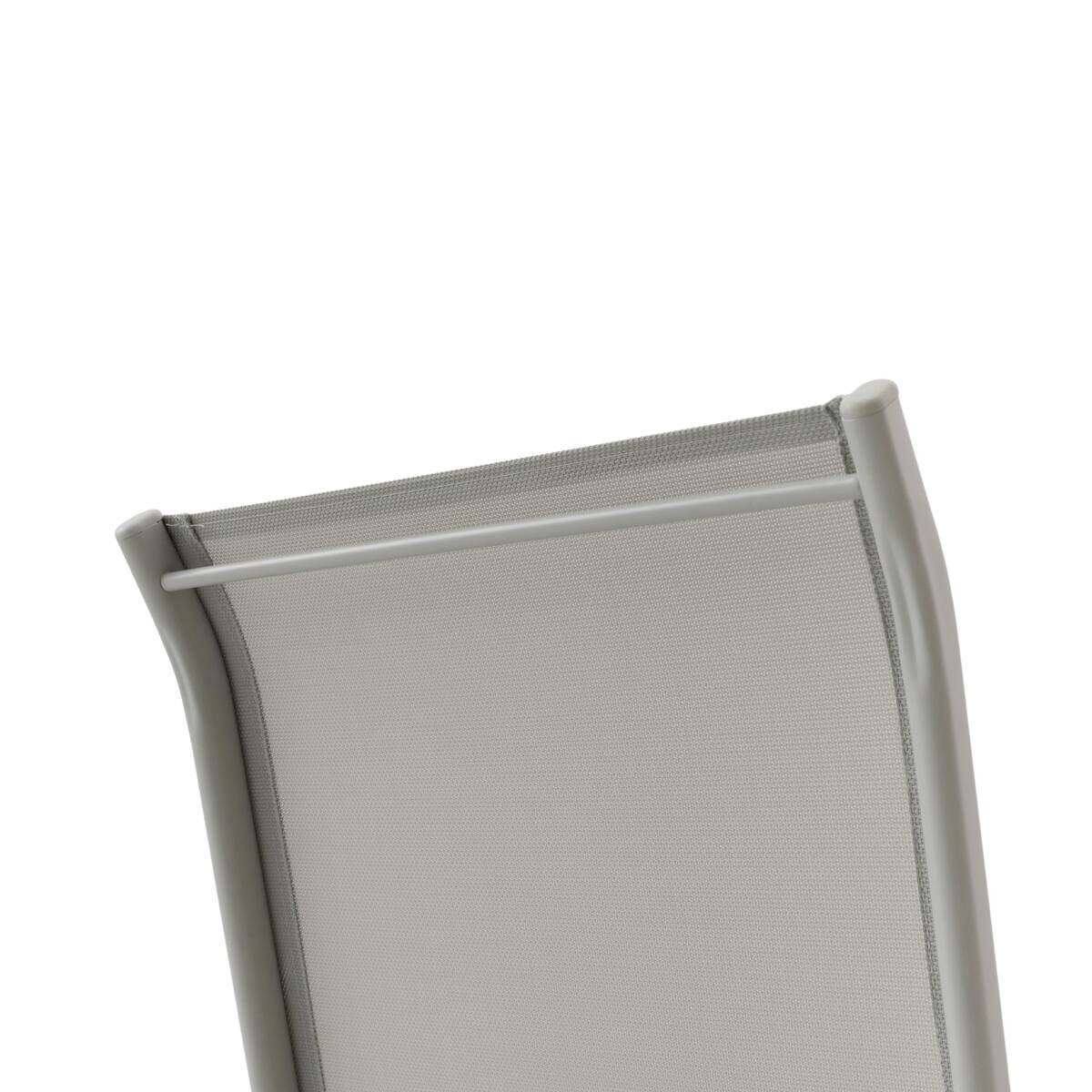 POCOline Gartensitzgruppe Tomar hellgrau Stahl