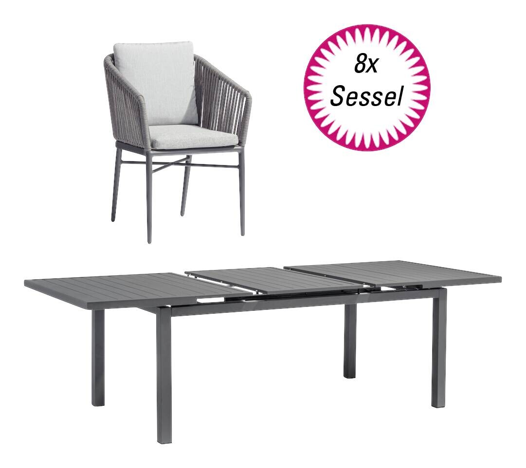 Acamp Gartensitzgruppe Manhattan + Chicago