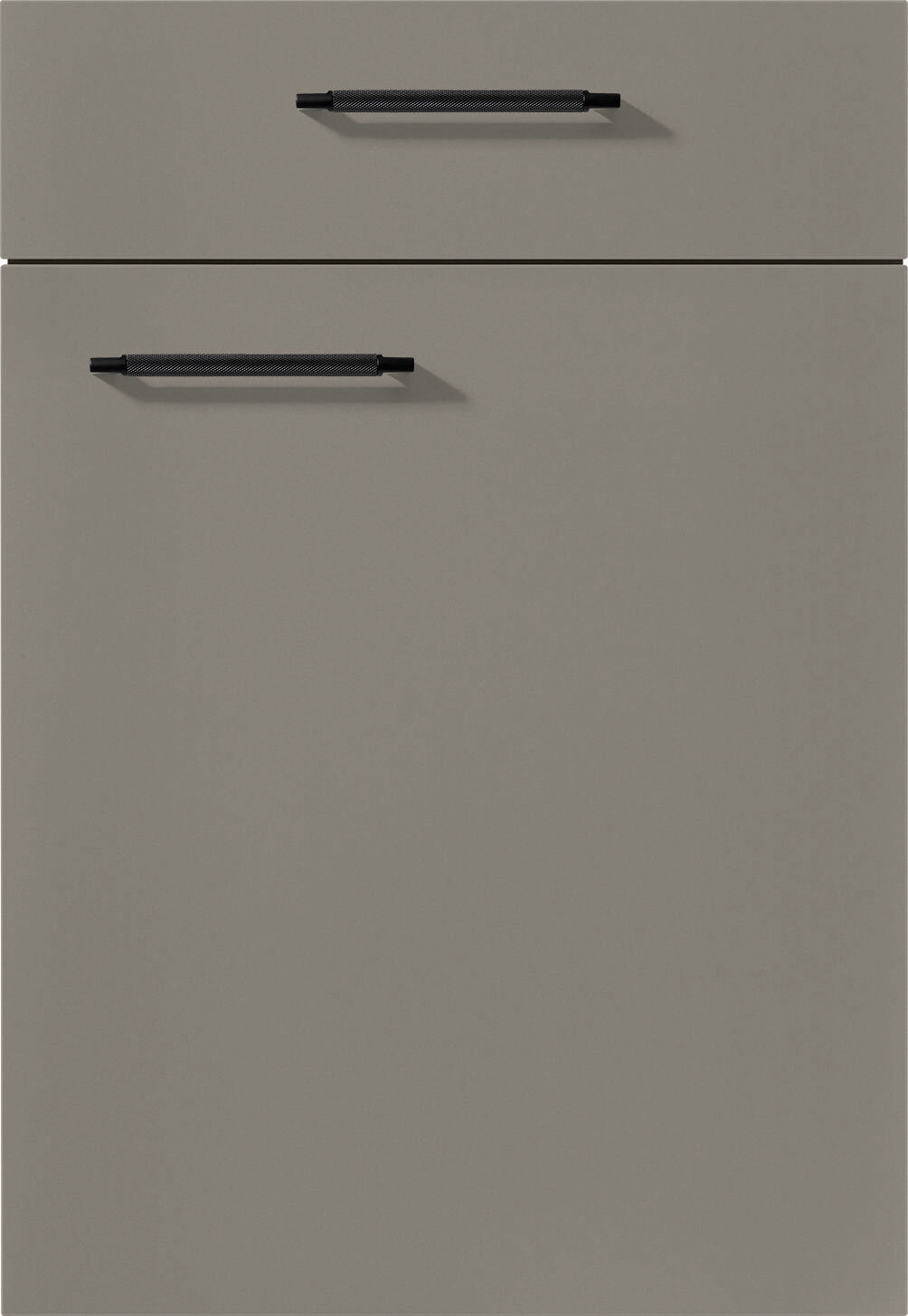 nobilia Inselküche Easytouch Mineralgrün Lacklaminat