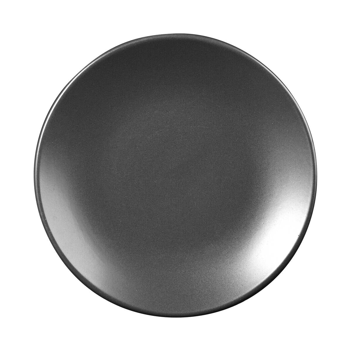 BERGNER Geschirrset CHARCOAL schwarz Steingut 12 tlg.