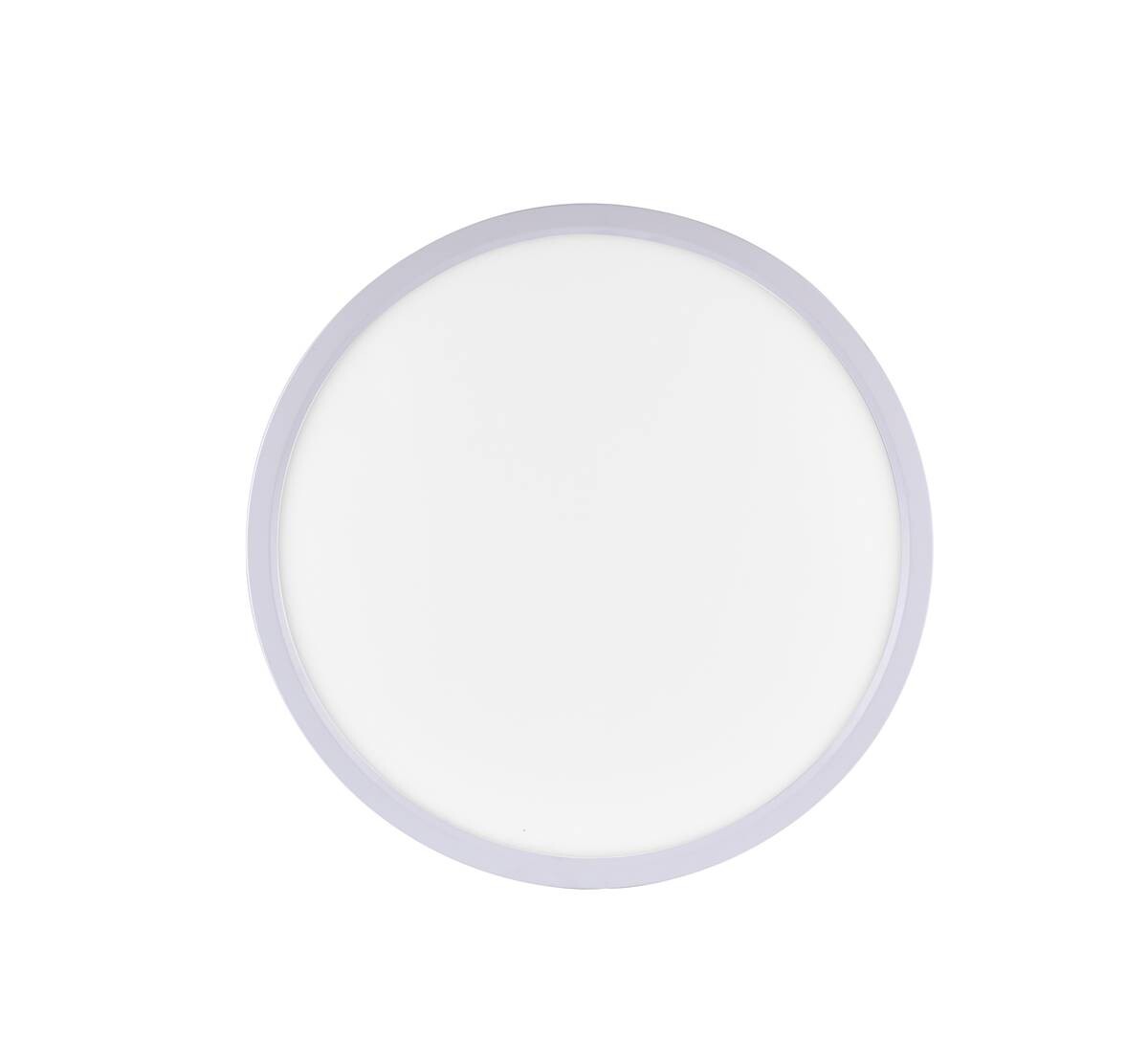 Just Light LED-Deckenpanel FLAT 15571-16 weiß Metall Kunststoff H/D: ca. 4,5x40 cm 1 Brennstellen