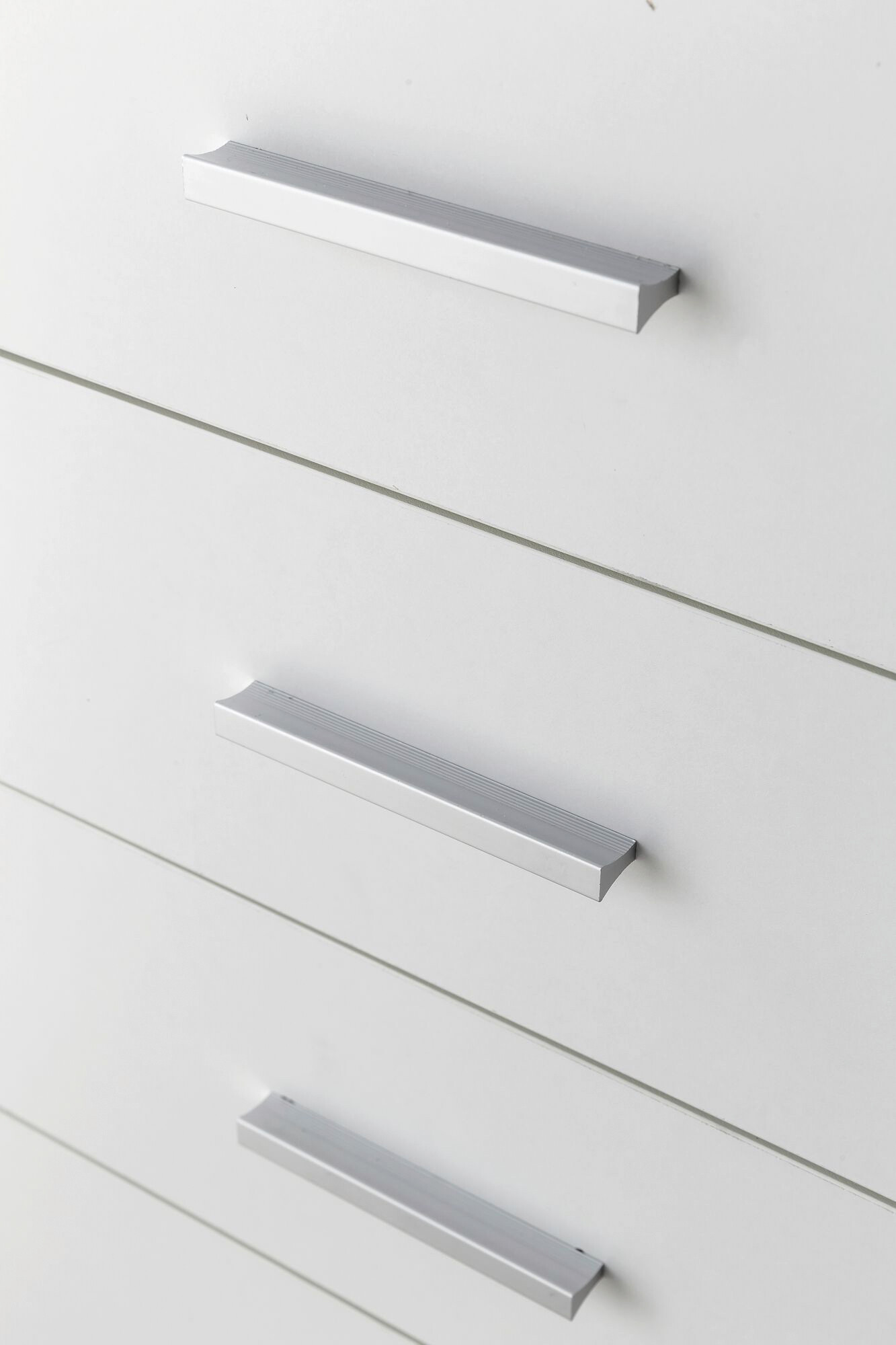 Rollcontainer weiß Spanplatte B/H/T: ca. 40x70,5x33 cm