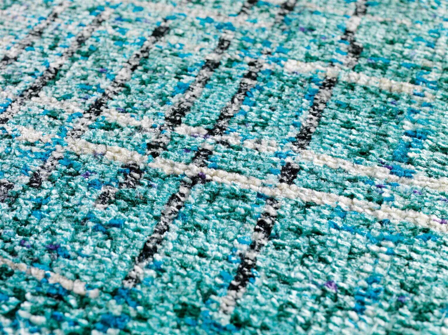 Arte Espina Kurzflorteppich Topaz 5400 hellblau B/L: ca. 170x240 cm