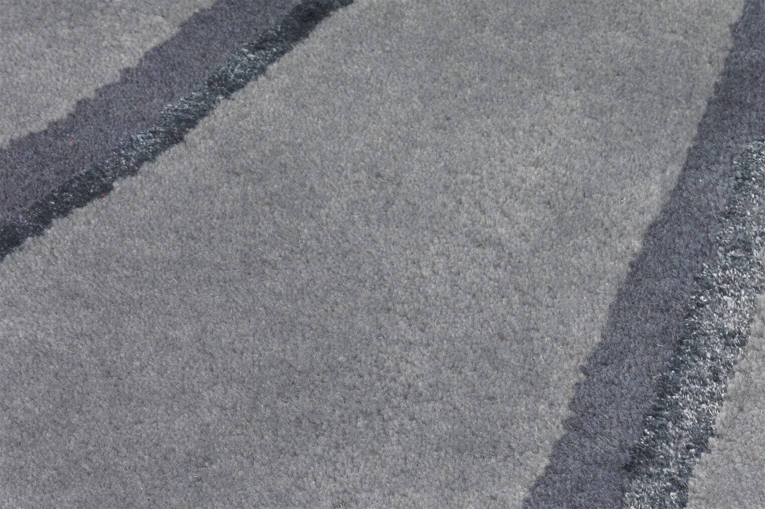 Arte Espina Kurzflorteppich Satin 8063 grau B/L: ca. 170x240 cm