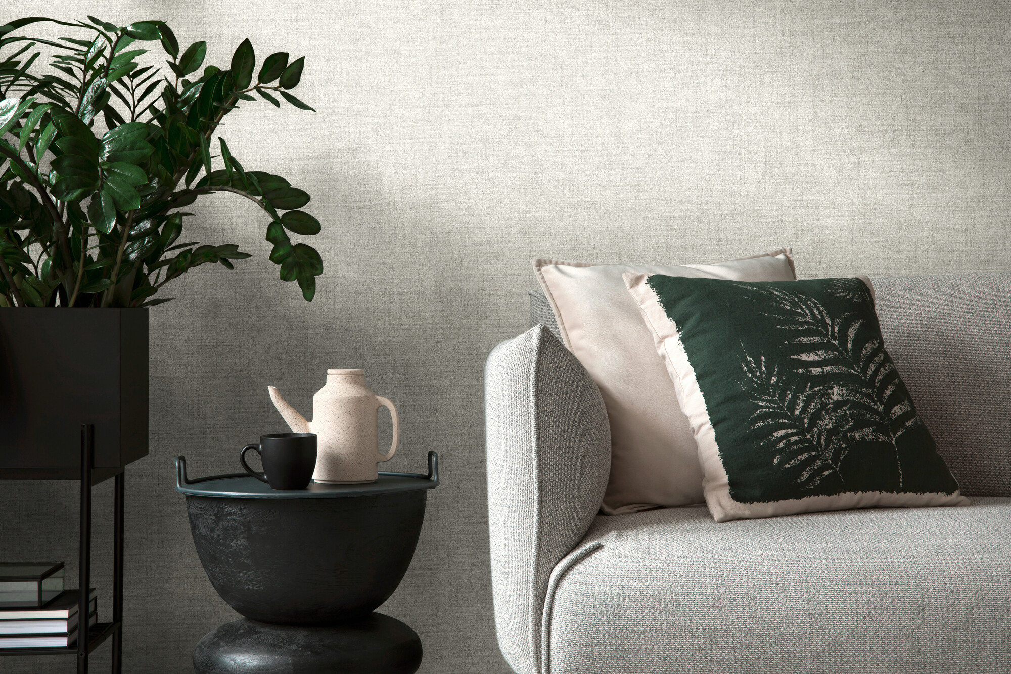 A.S.Creation Vliestapete grau B/H/D: ca. 53x1005x8,5 cm