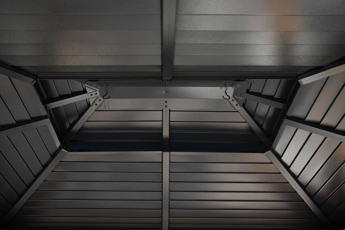 Sojag Pavillon Maui braun Aluminium B/H/L: ca. 178x278x243 cm