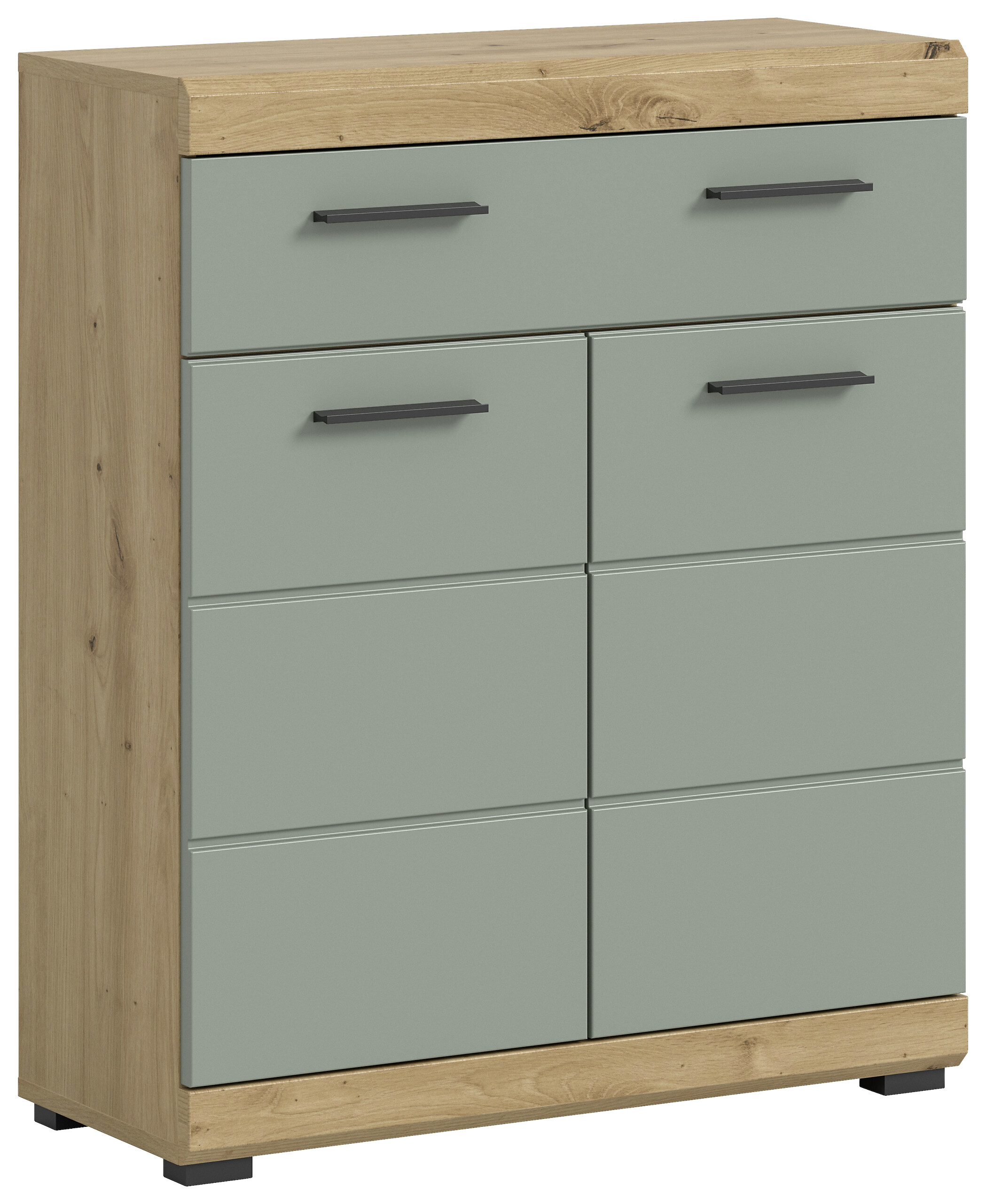 Schrank Scout Eiche Artisan Nachbildung salbei Nachbildung B/H/T: ca. 74x88x31 cm
