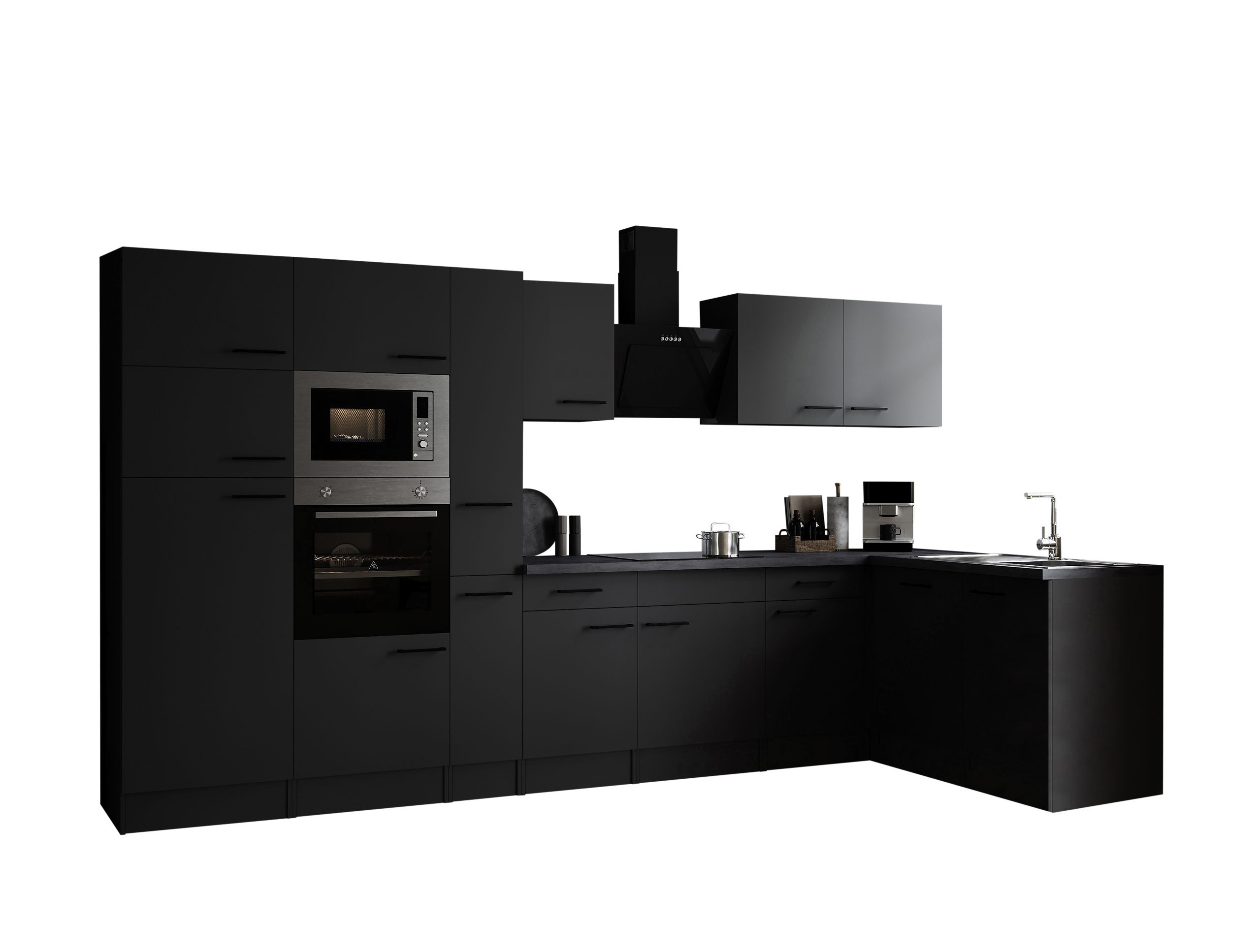 Winkelküche Oliver B/H/T: ca. 370x205x172 cm