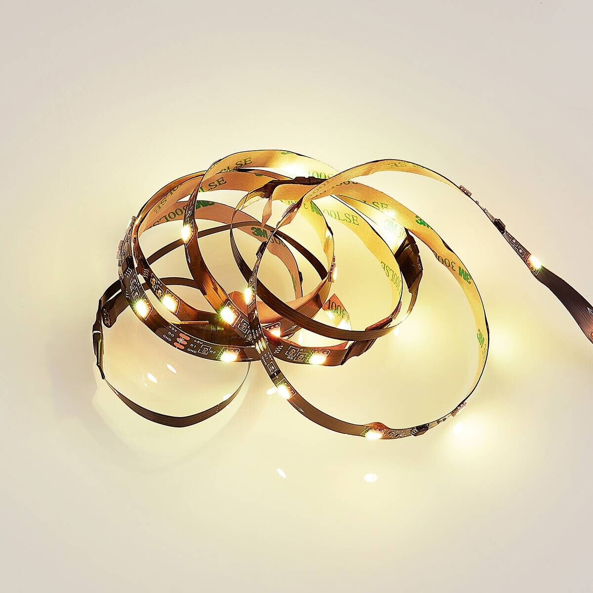 Lichtband schwarz Kunststoff B/L: ca. 1x120 cm