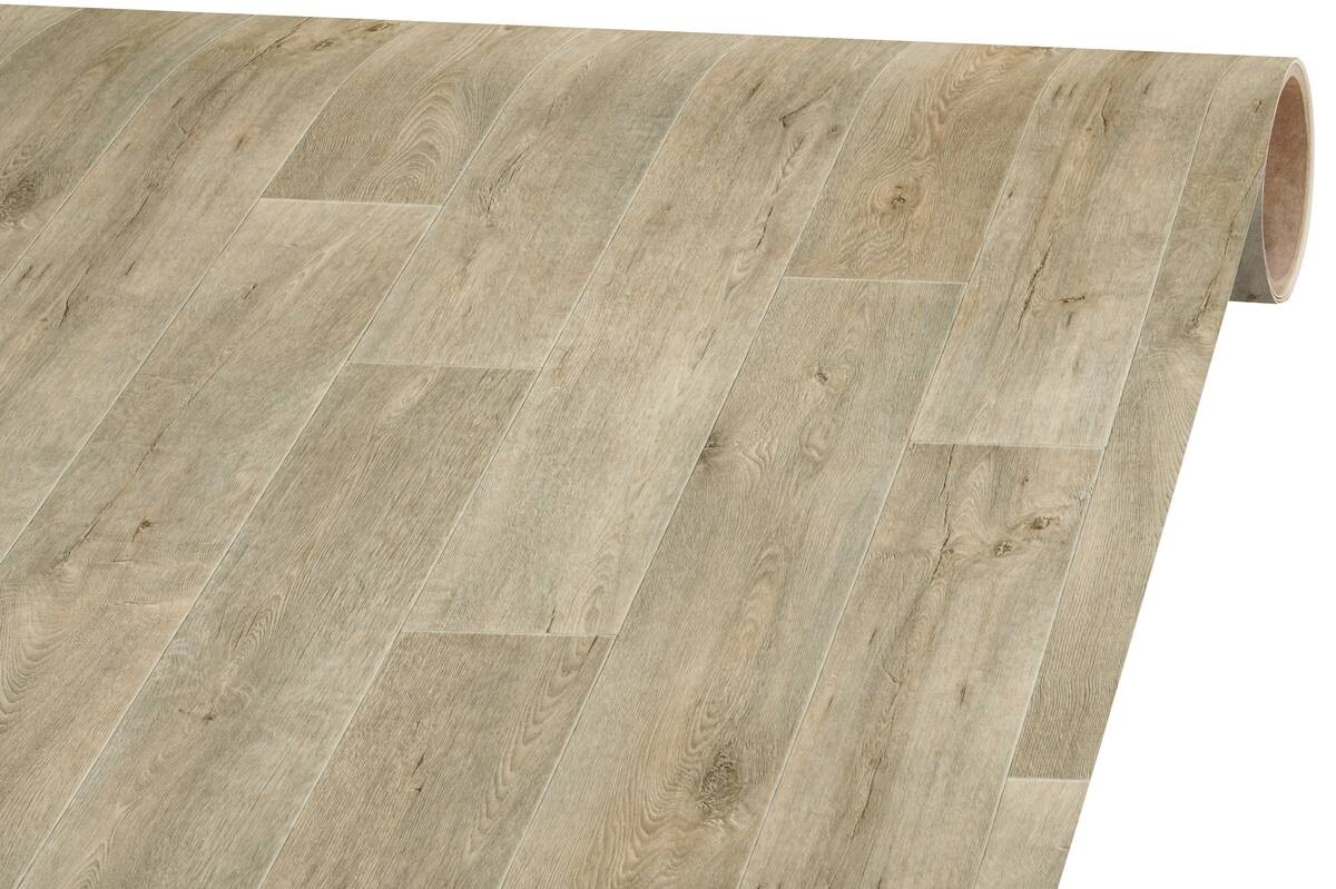 Vinylboden Iconik rustikal Eiche grau B: ca. 400 cm pro m²