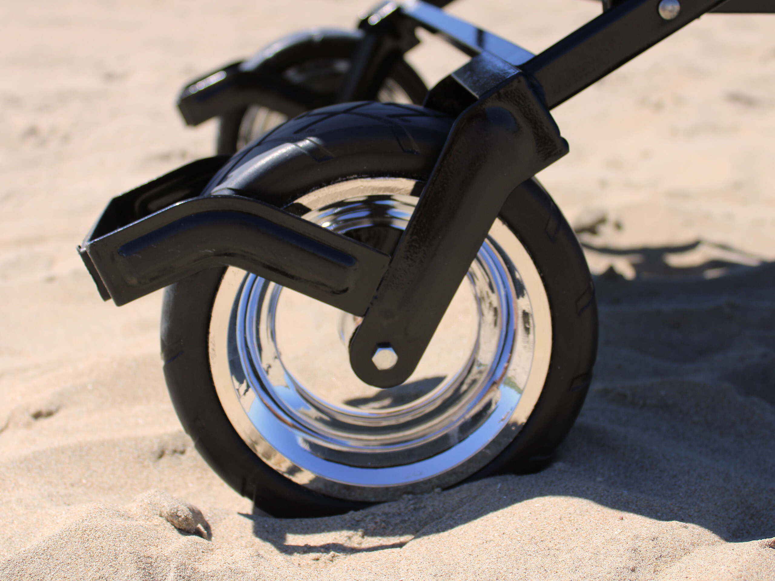 AXI Bollerwagen AB210 grau B/H/L: ca. 59x102x134 cm