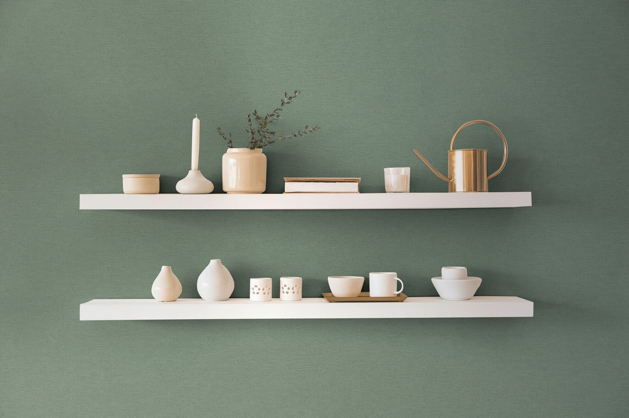 A.S.Creation Vliestapete grün B/H/D: ca. 53x1005x8,6 cm