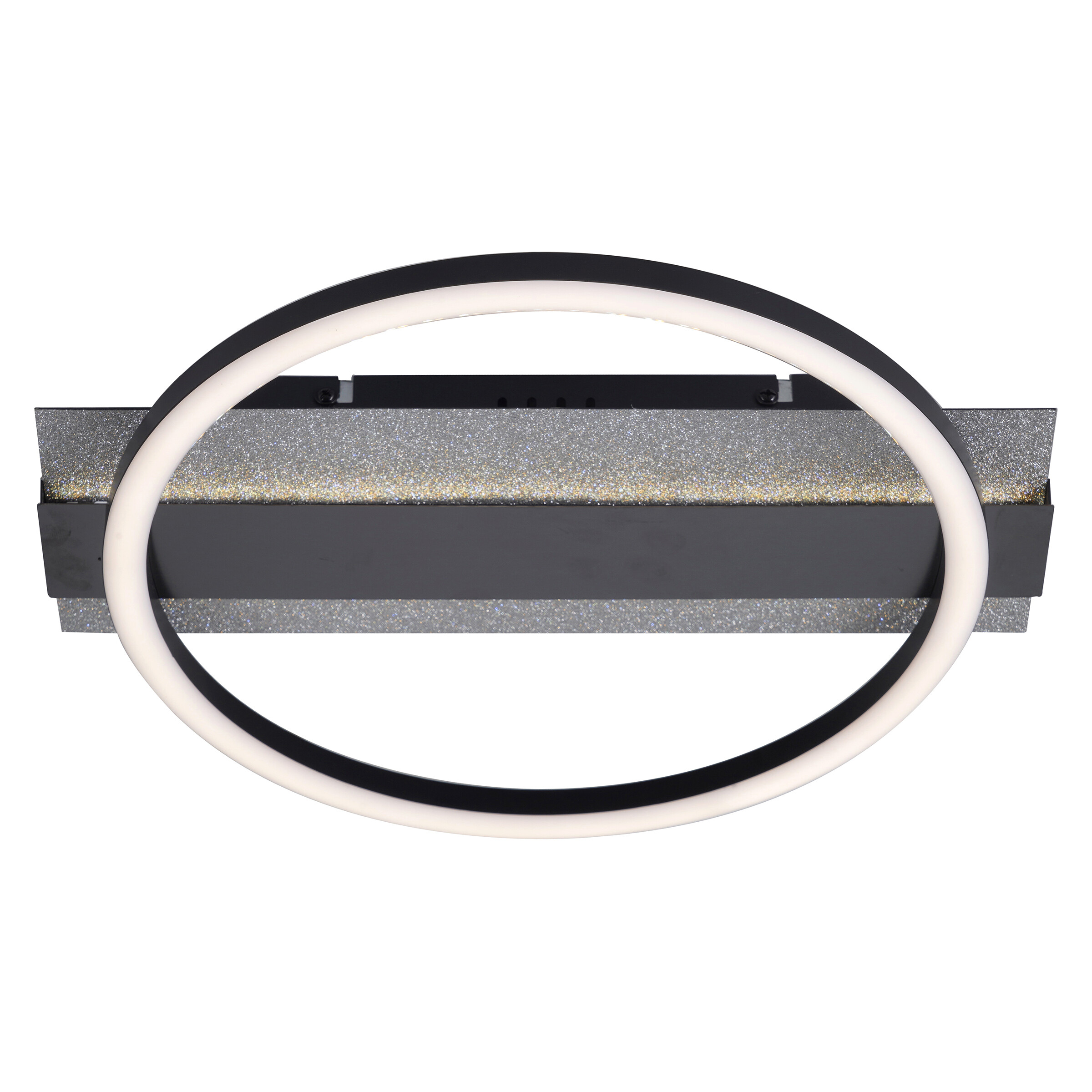 POCOline LED-Deckenleuchte Arietty schwarz Metall Kunststoff B/H/L: ca. 30x65x34 cm