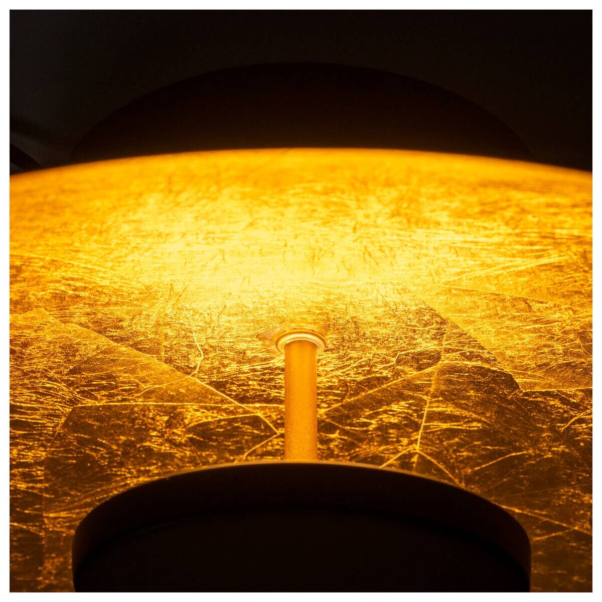 Näve Leuchten Deckenleuchte Firenze 1265358 schwarz gold Metall B/H/T: ca. 30x15x30 cm null 1 Brennstellen