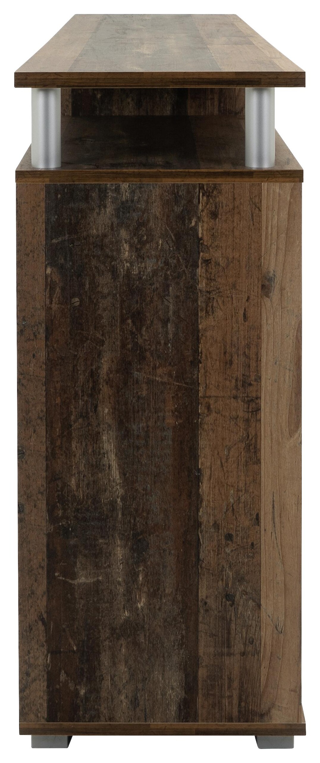 Sideboard Maximo Old Wood Nachbildung anthrazit B/H/T: ca. 208x94x38 cm