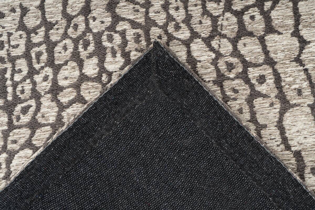 Kayoom Flachflorteppich Davis 325 grau B/H/L: ca. 80x1,2x150 cm