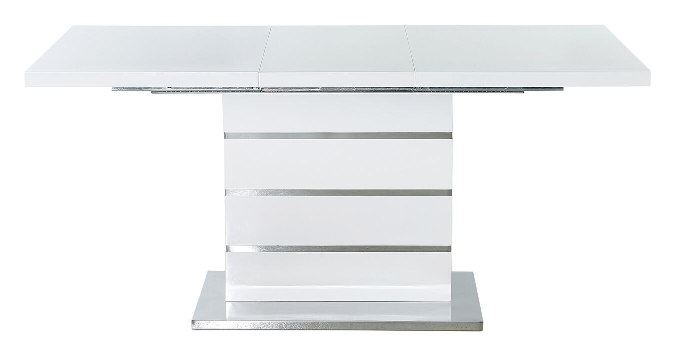 Esstisch  weiß Lack Hochglanz B/H/T: ca. 120x76x80 cm