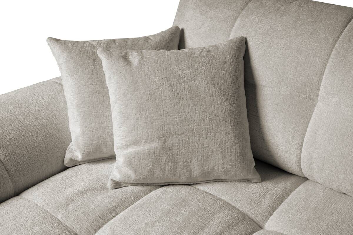 Big Sofa Tema graubraun Microfaser B/H/T: ca. 144x70x183 cm