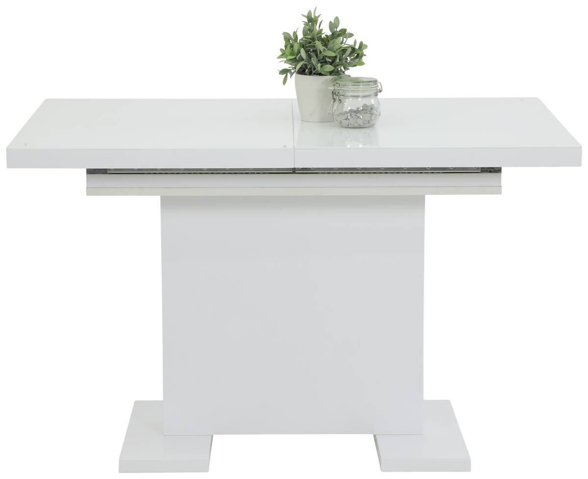 Esstisch Wilma weiß Hochglanz B/T: ca. 120x80 cm Esstisch Wilma weiß Hochglanz B/T: ca. 120x80 cm