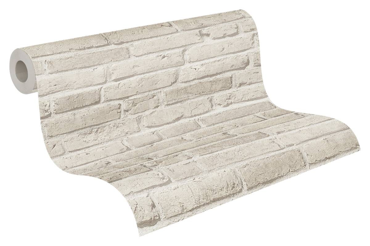 A.S.Creation Vliestapete Best of Wood`n Stone 2nd Edition Steine grau B/L: ca. 53x1005 cm