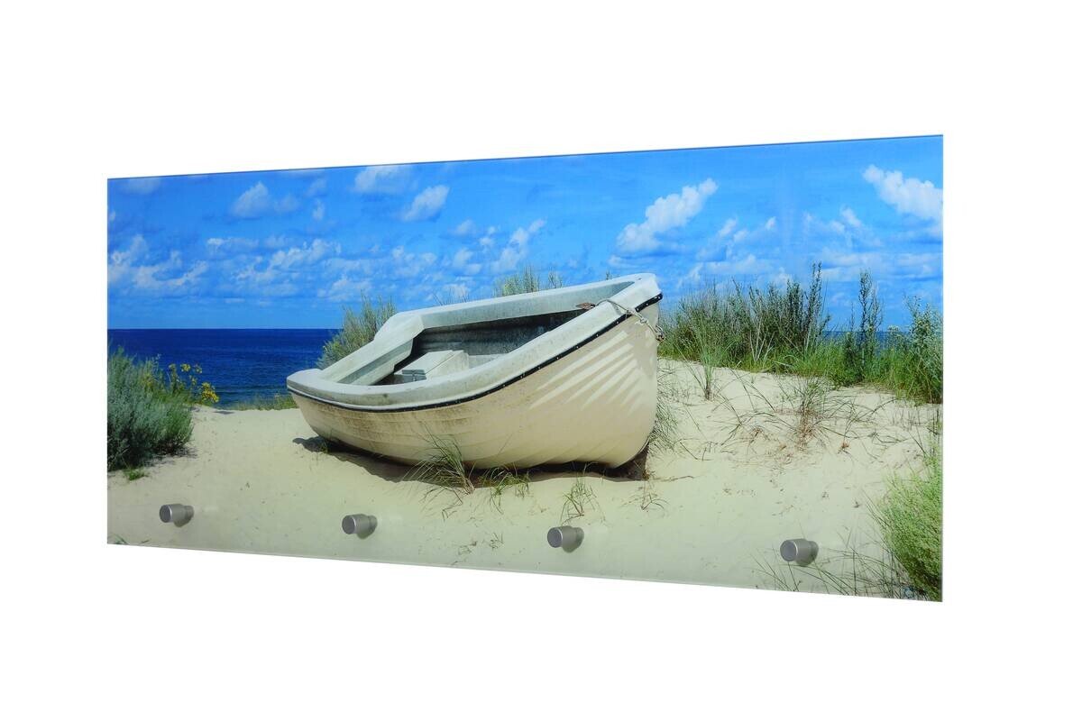 Wandgarderobe VITA Glas B/H/T: ca. 80x30x5 cm