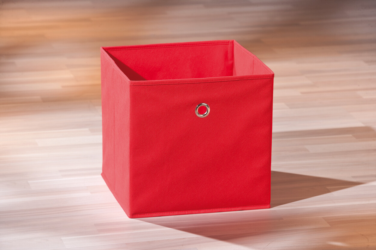 Stoffbox Winny Rot rot B/H/T: ca. 31,5x31x31,5 cm