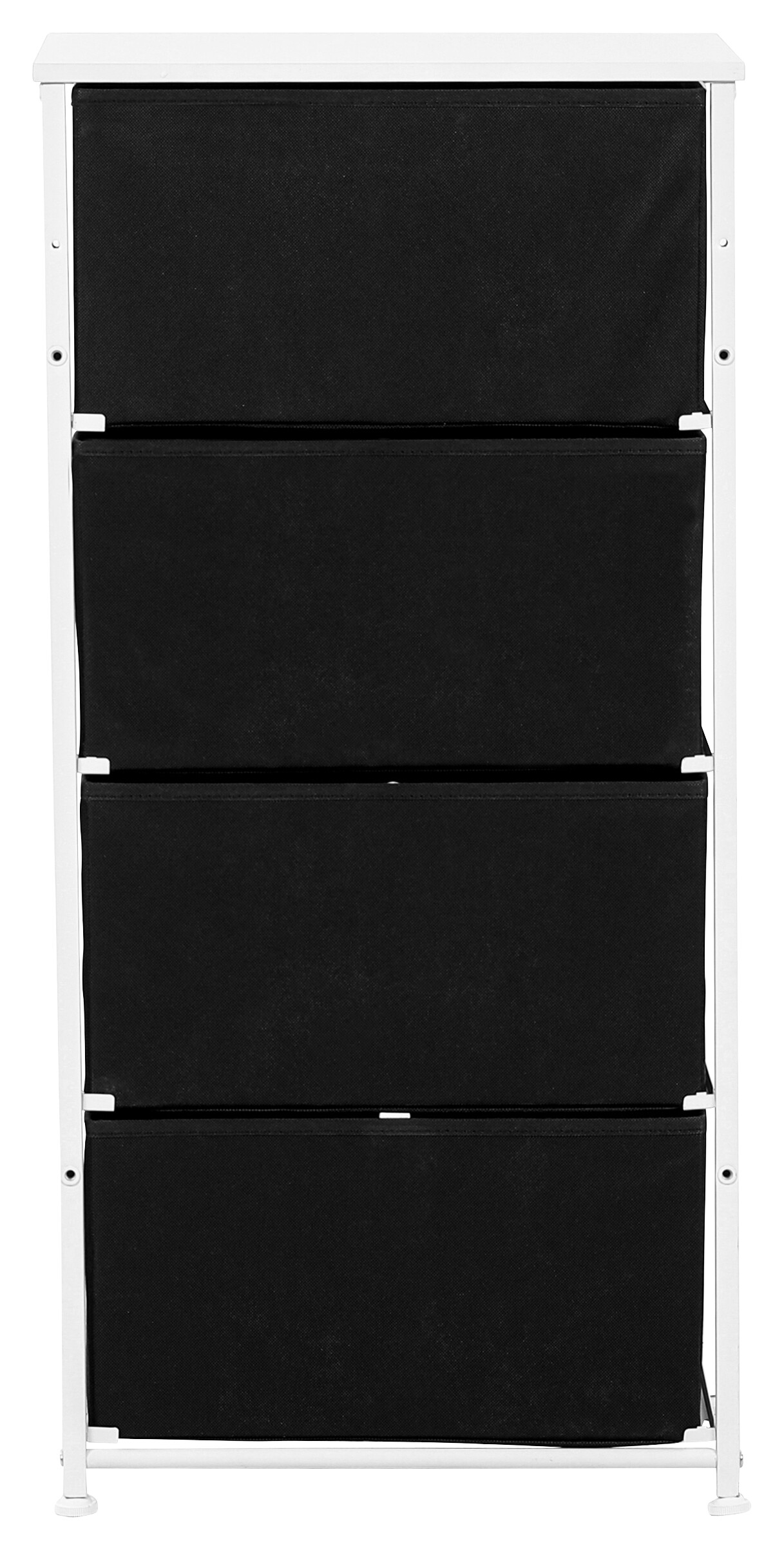 Axentia Aufbewahrungsregal weiß Metall