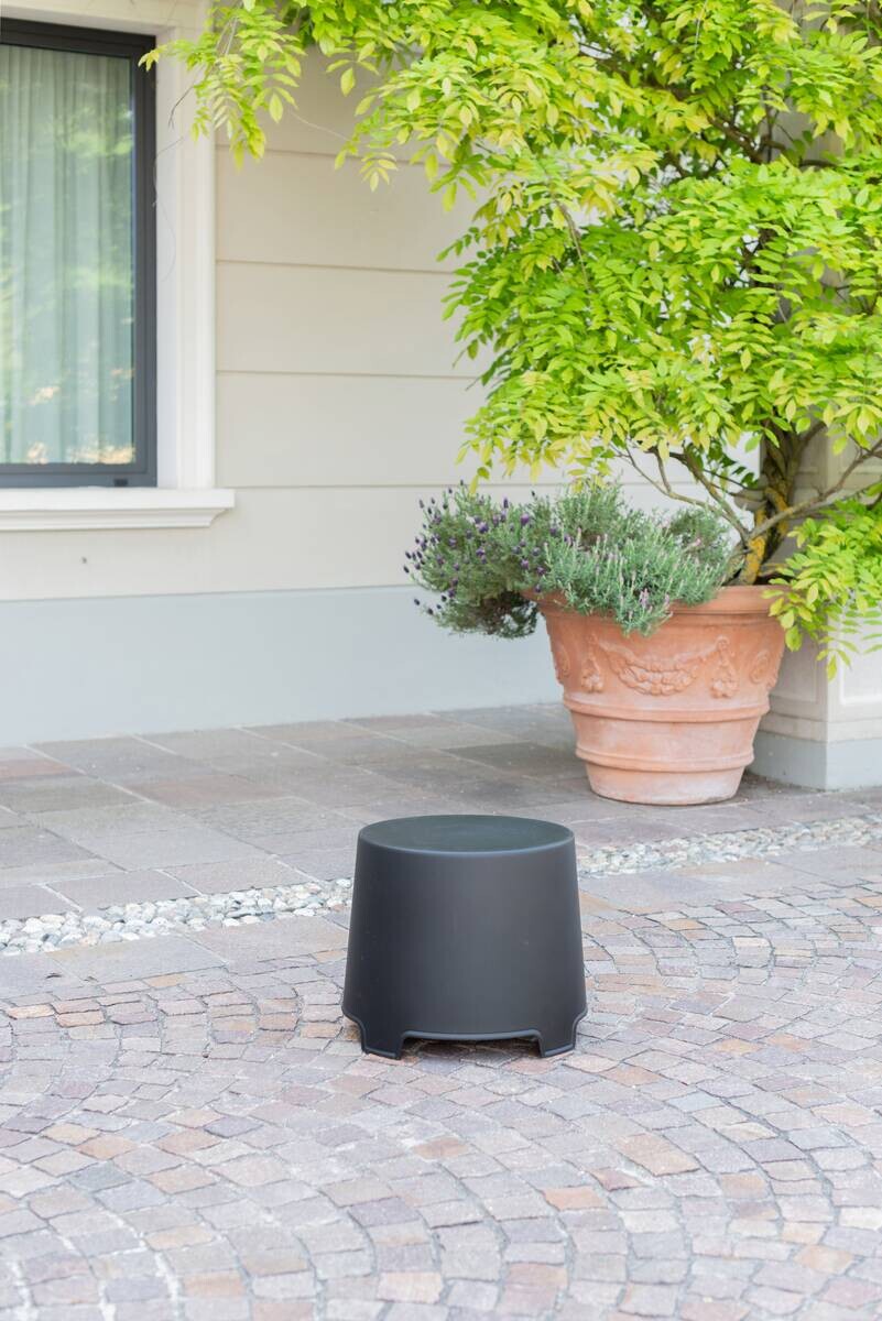 ProGarden Loungeset Luna anthrazit Kunststoff