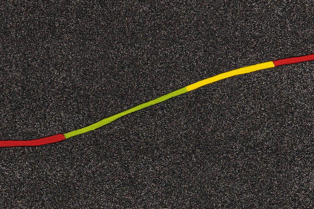 Arte Espina Kurzflorteppich Spirit Frisee 3107 taupe B/L: ca. 70x140 cm