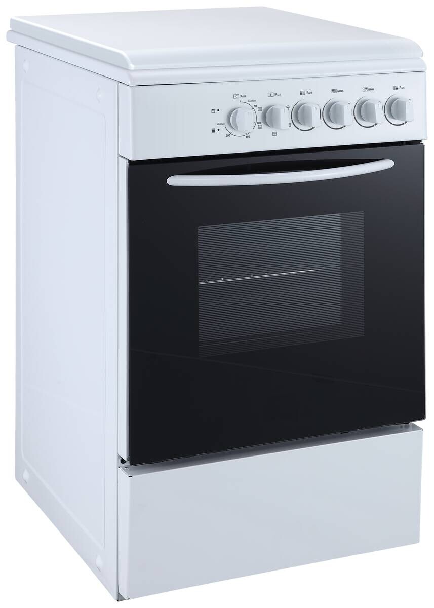 Stand-Elektroherd EH-50KPD49 weiß B/H/T: ca. 49,5x86,5x64,6 cm