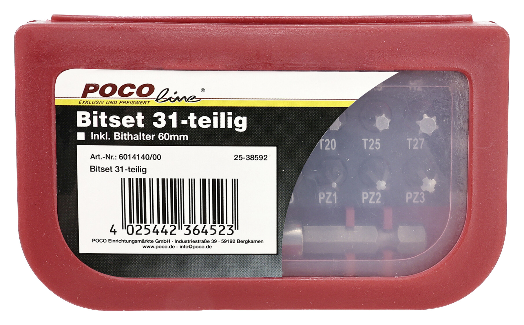 POCOline Bitset 31 tlg.