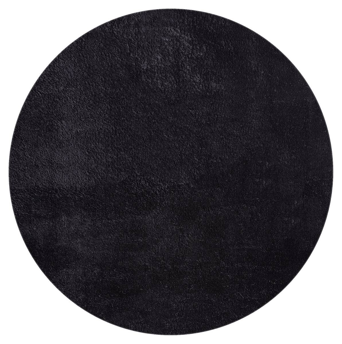 Teppich Loft schwarz D: ca. 120 cm