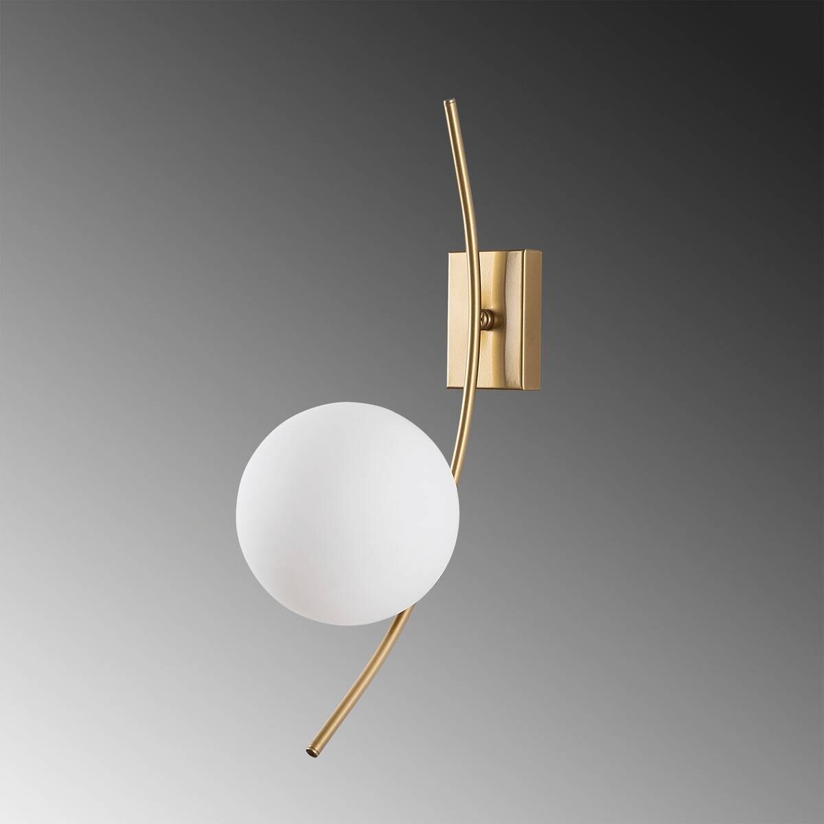 Opviq Wandleuchte gold Metall B/H/L: ca. 25x44x15 cm E27 1 Brennstellen