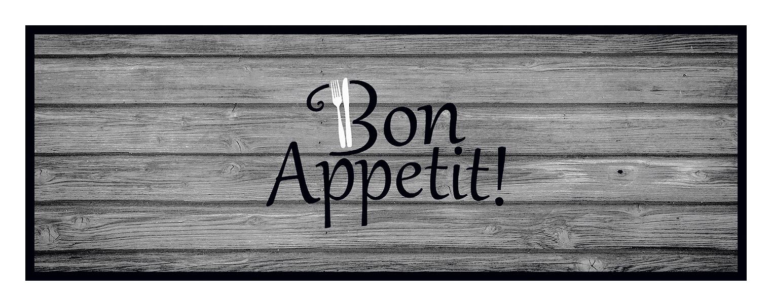 Küchenläufer Cook&Wash grau B/L: ca. 50x150 cm