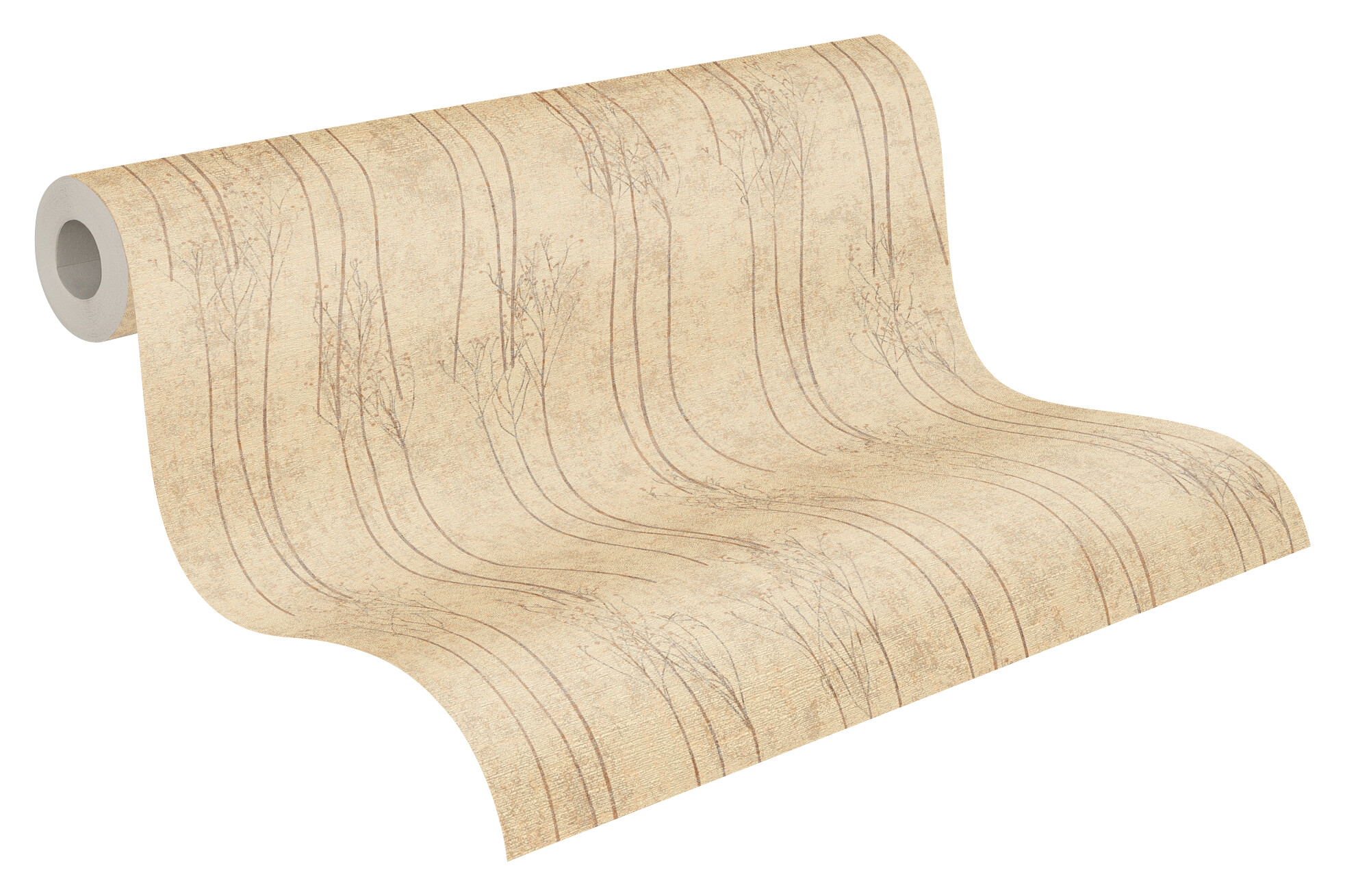 A.S.Creation Vliestapete beige B/H/D: ca. 53x1005x8,8 cm