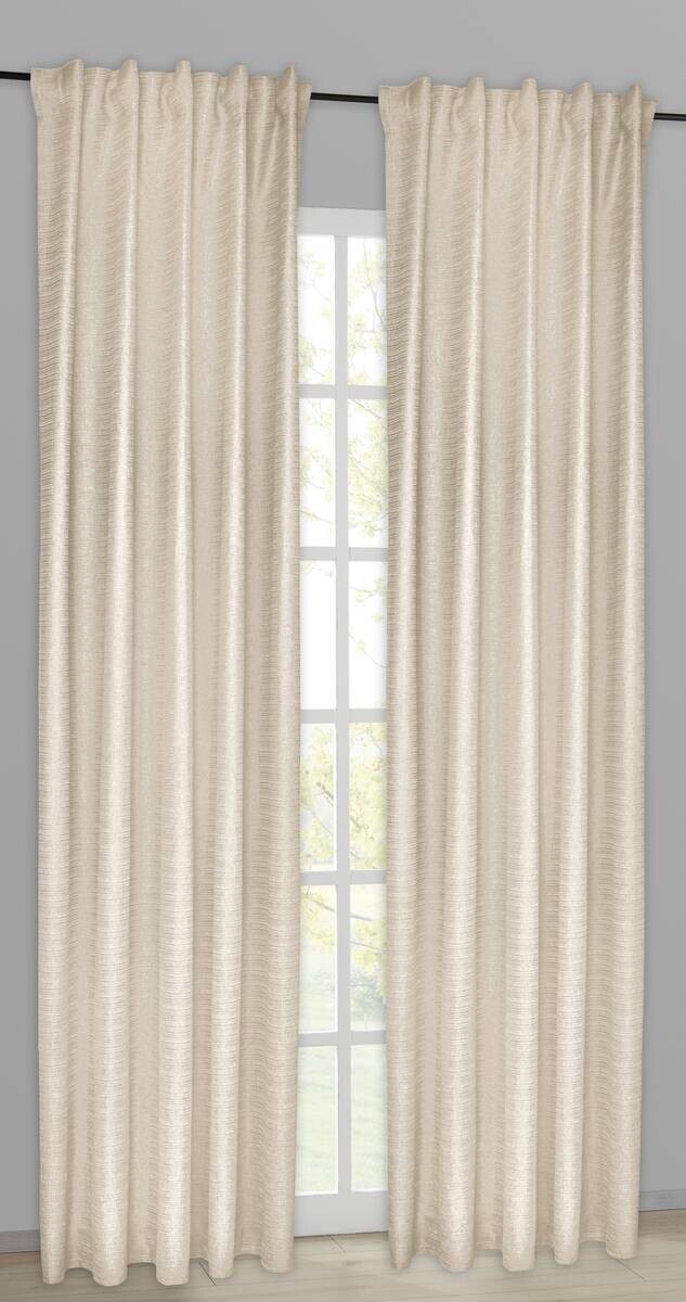 silver edition Kombivorhang Susan beige B/L: ca. 140x245 cm
