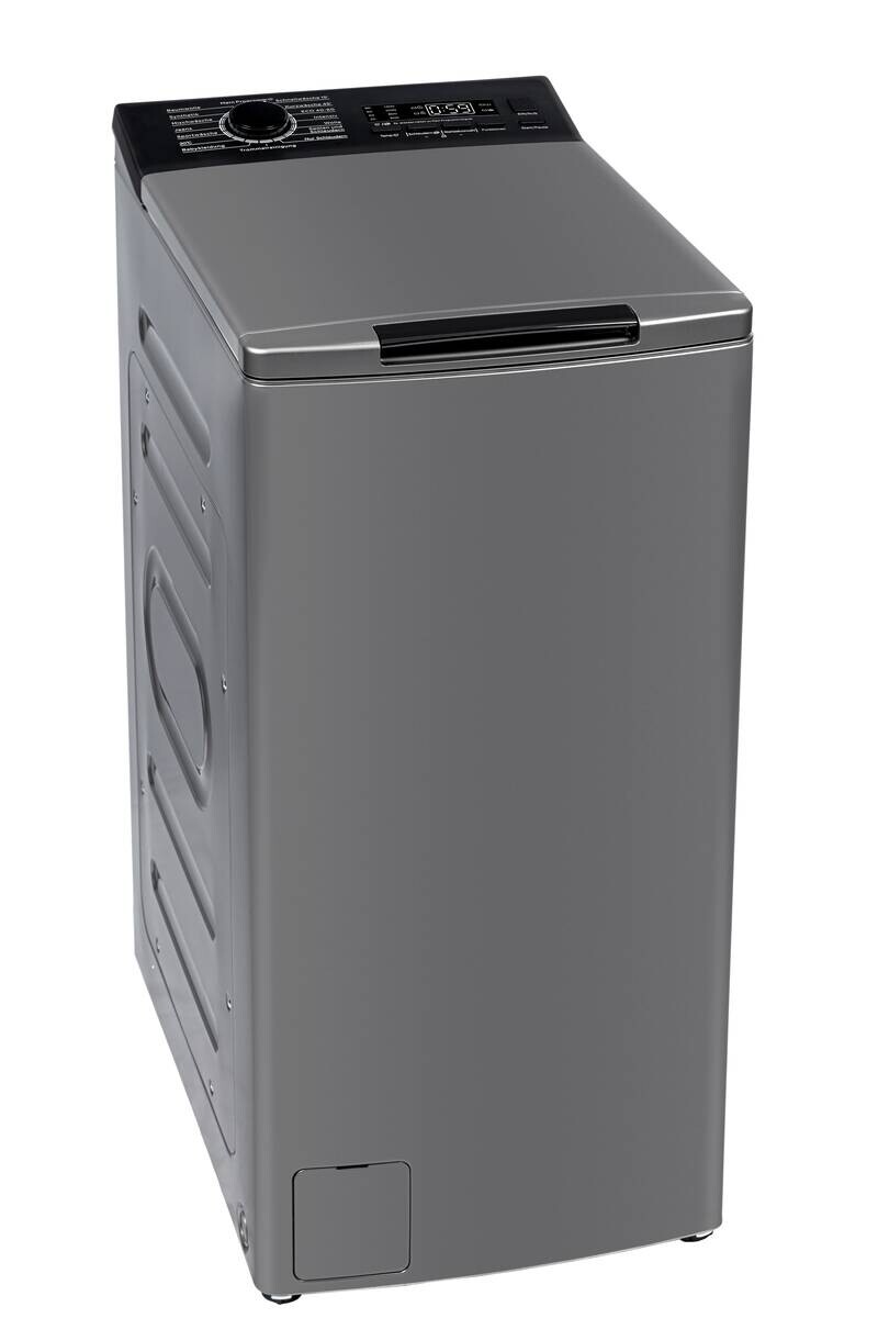 POCOline Waschmaschine-Toploader TLWV75ASI13 silber B/H/T: ca. 40x87,5x61 cm ca. 7,5 kg