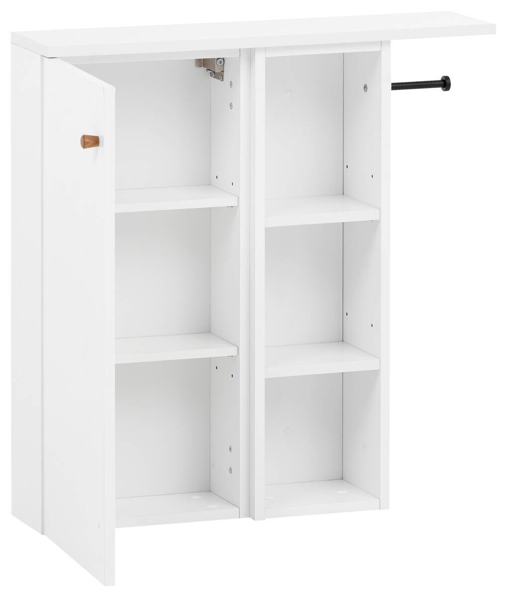 Unterschrank Bjarne weiß matt B/H/T: ca. 70,7x74,3x17 cm