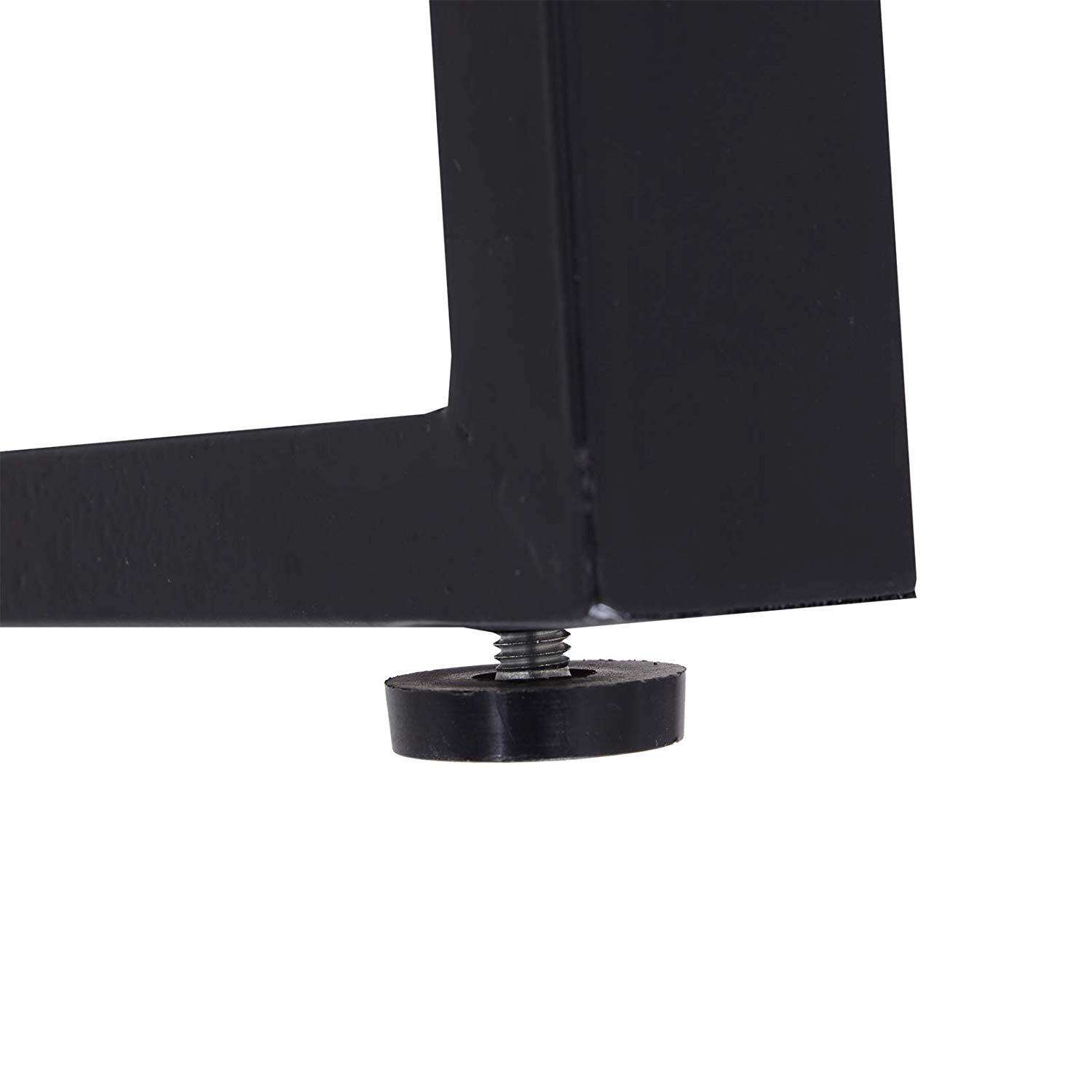 Outsunny Gartengarnitur schwarz Metall