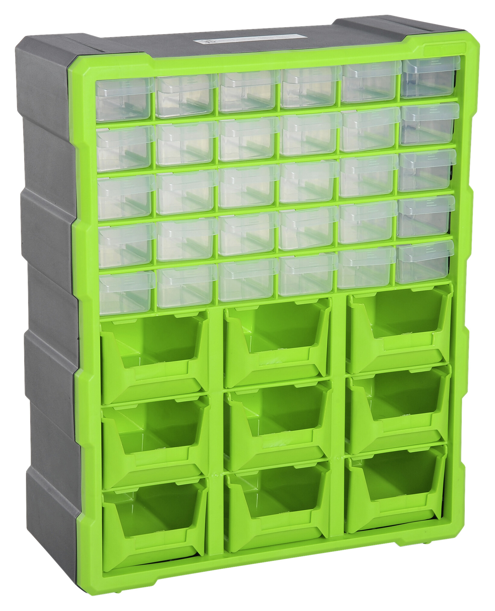 DURHAND Kleinteilemagazin mit 39 Fächer B/H/L: ca. 16x48x38 cm