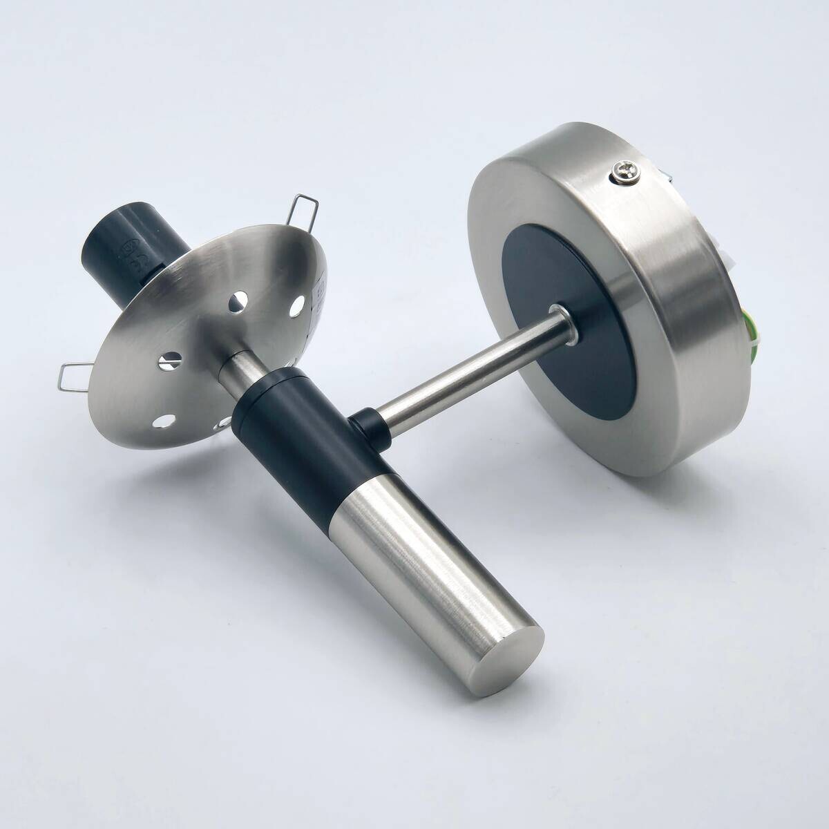 Lamkur Wandleuchte Chrom Stahl Glas B/H/L: ca. 19x26,5x19 cm E14 1 Brennstellen