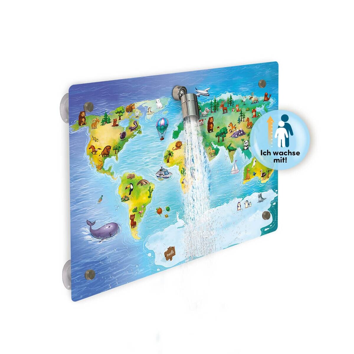 fredis Kinderdusche mehrfarbig