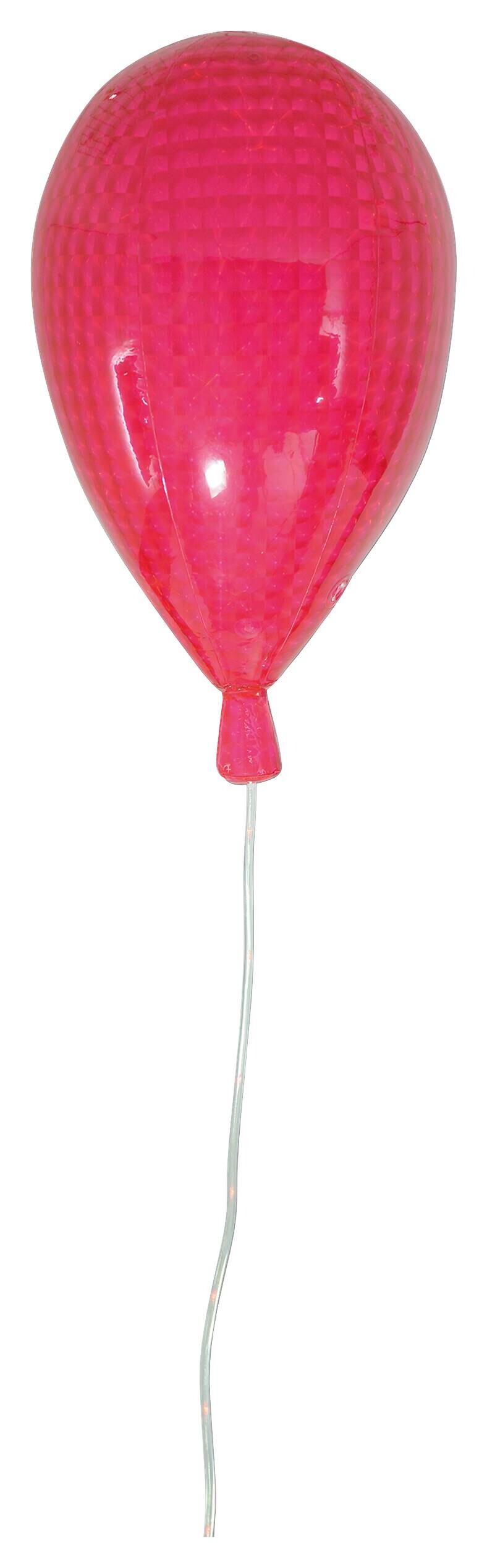 Näve Leuchten LED-Dekoballon pink Kunststoff B/H/T/D: ca. 35x50x35x35 cm